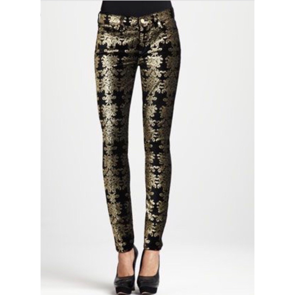 7 For All Mankind Skinny Velvet Jeans